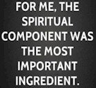 spiritual component